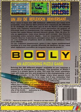 Booly (UK) (1991) (Trainer) box cover back